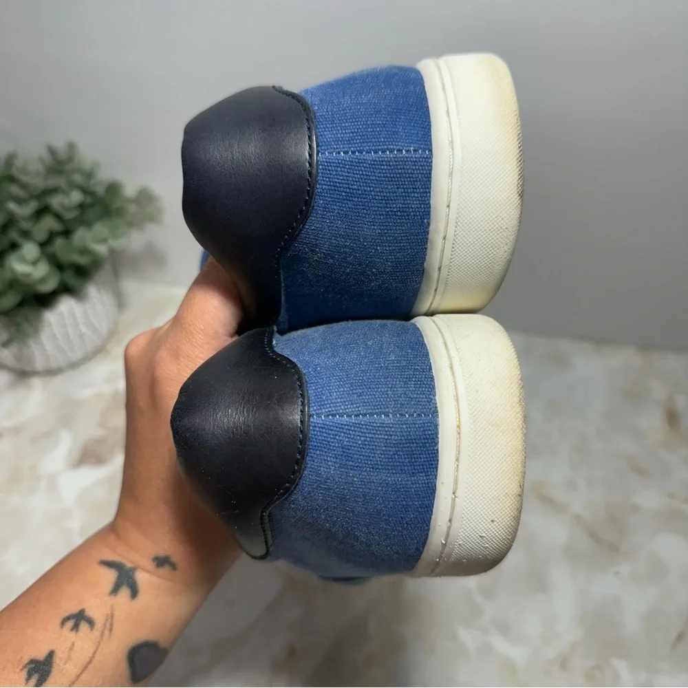 Vionic Mens Brody‎ Slip On Sneakers Canvas Upper Size 11 Minimalist Casual Comfy